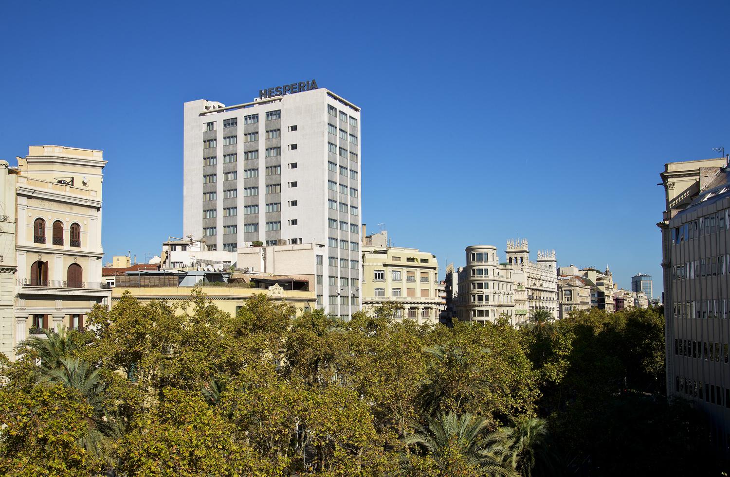 فندق برشلونةفي  هيسبيريا بريسيدينتي المظهر الخارجي الصورة